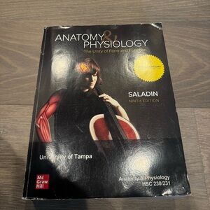 Anatomy & Physiology Textbook Ninth Edition